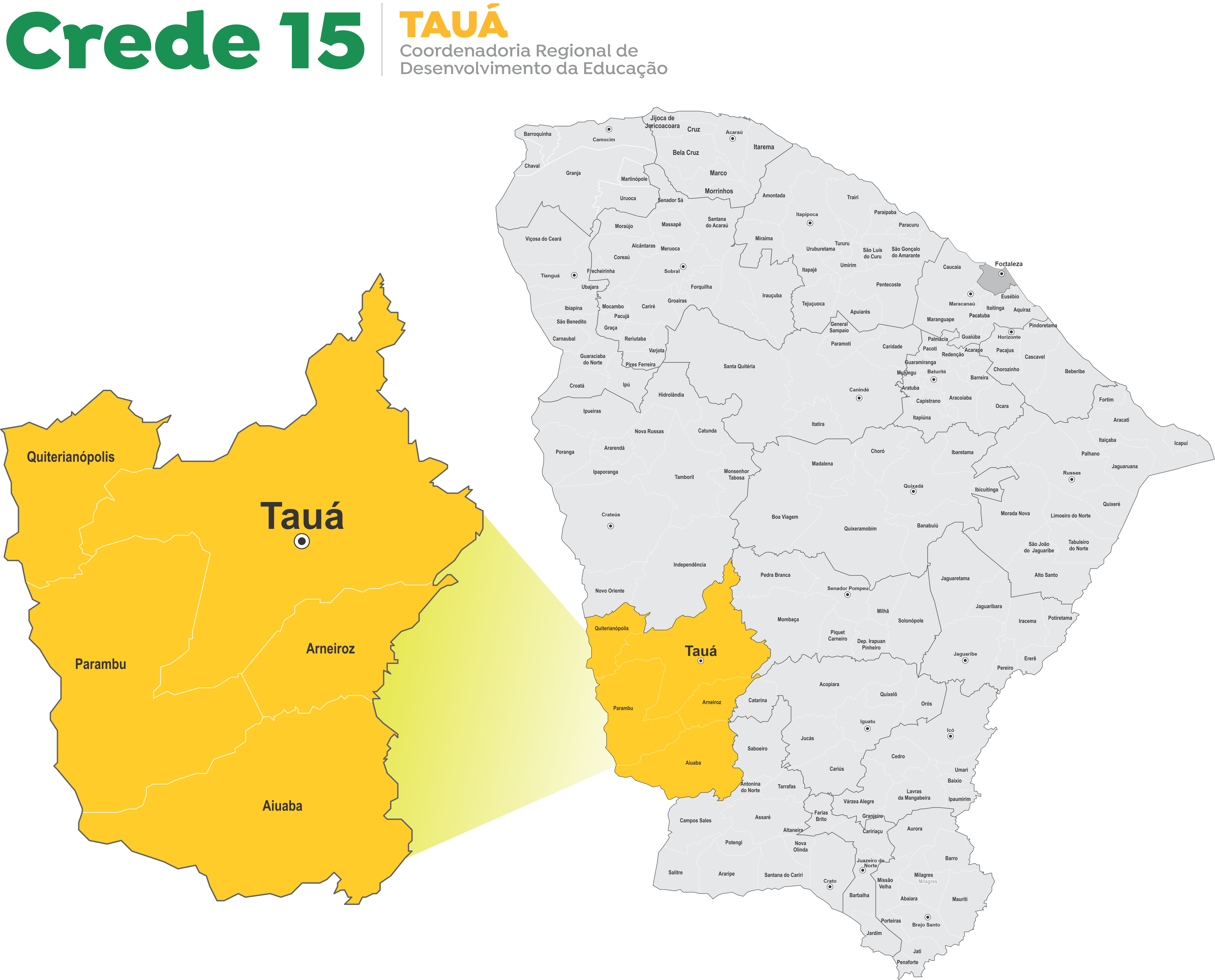 Mapa da Regional